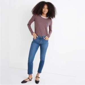 Madewell Mid-Rise Stovepipe Jeans Size 25